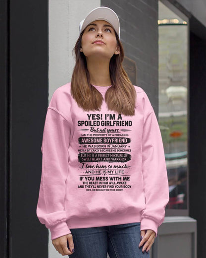 JANUARY - SPOILED GIRLFRIEND - GIFT FROM GIRLFRIEND/WIFE - NTTD01 (SKU26T-01284-01)