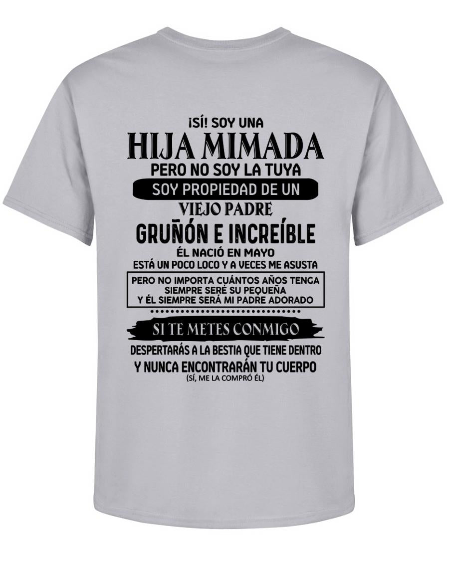 Mayo - Padre increíble nacido en mayo - Regalo perfecto para tu hija - T05 (SKU05-91-05)