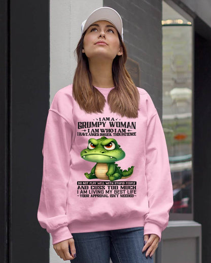 GRUMPY WOMAN - BIRTHDAY SHIRT FOR WOMEN - NTTD00 (SKU2602-183-00)