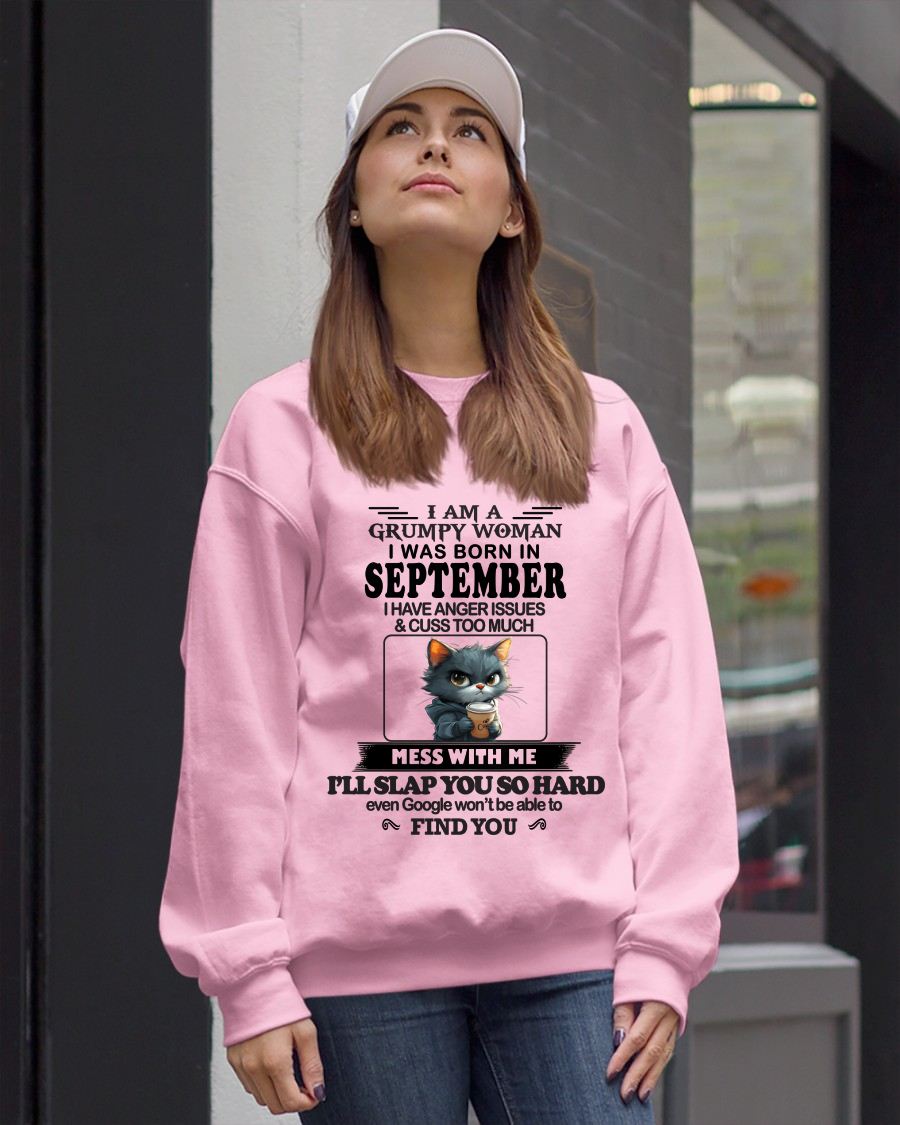 SEPTEMBER - GRUMPY WOMAN - BIRTHDAY GIFT FOR WOMEN - NTTD09 (SKU-GPWM-09)