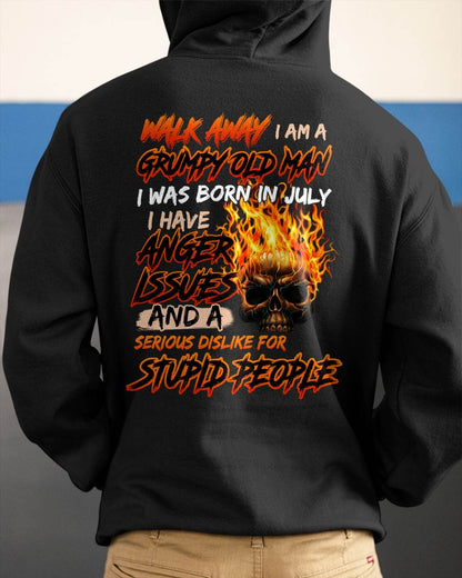 JULY - GRUMPY OLD MAN - BIRTHDAY T-SHIRT FOR MEN - NTTD07 (SKU2602-210-07)