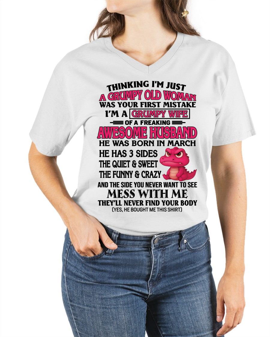 MARCH - GRUMPY WIFE - GIFT FROM HUSBAND - NTTD03 (SKU09-32-03)