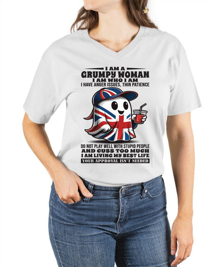 GRUMPY WOMEN IN UK - BIRTHDAY GIFT FOR WOMEN - NTTD00 (SKU09-82)