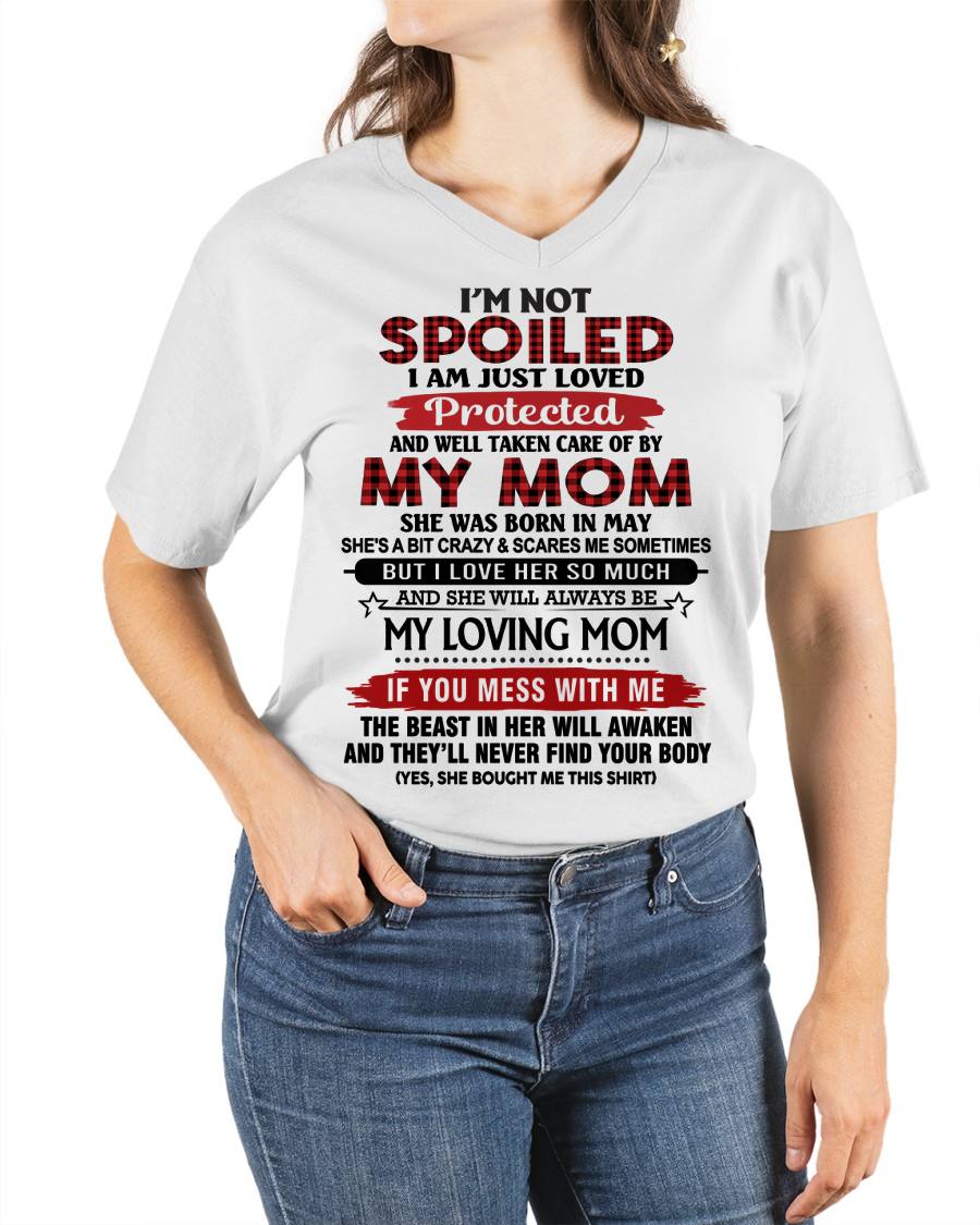 MAY - PROTECTED BY MY MOM - PERFECT GIFT FOR YOUR CHILDREN - GIFT FROM MOM - NTTD05 (SKU2602-95-05)