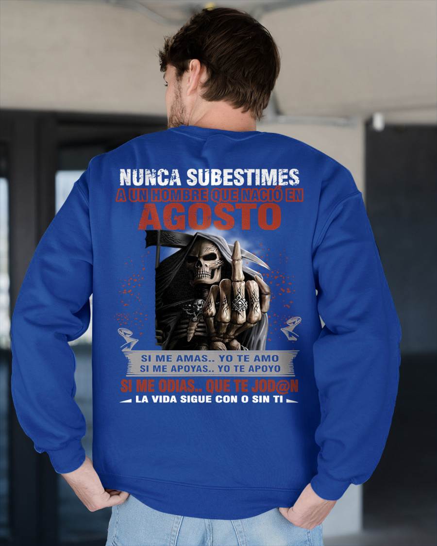 AGOSTO - NUNCA SUBESTIMES - NTTD08sp (SKU08-74-08)