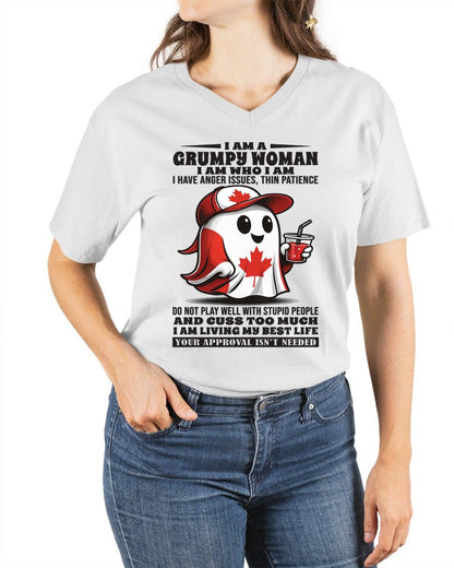 GRUMPY WOMEN IN CANADA - BIRTHDAY GIFT FOR WOMEN - NTTD00 (SKU09-84)