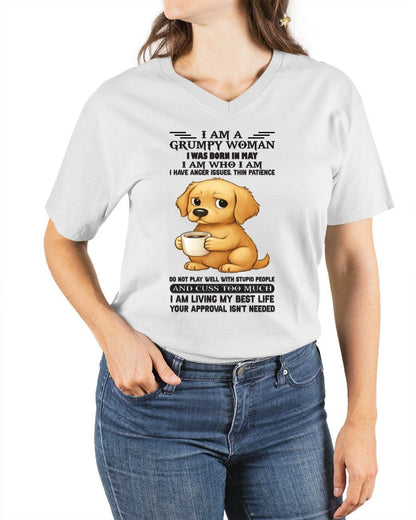 MAY - GRUMPY WOMAN - BIRTHDAY GIFT FOR WOMEN - NTTD05 (SKU-GWD-05)