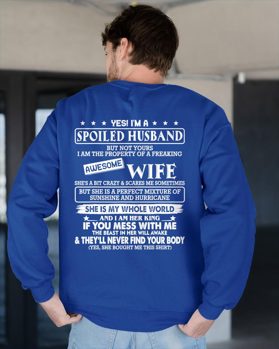 YES! I'M A SPOILED HUSBAND - GIFT FROM GIRLFRIEND/WIFE - NTTD00 (SKU2609-204-00)