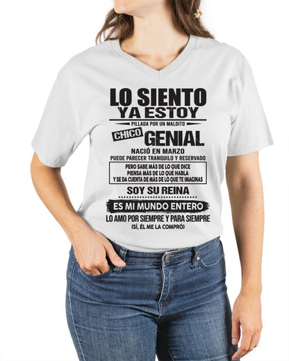 Marzo Chico genial - Regalo especial para novia - T03 (SKU04-18)
