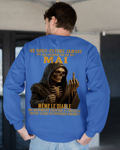 NE SOUS-ESTIME JAMAIS UN HOMME NÉ EN MAI Fr05 frNTTD05 male (SKU12-305-05)