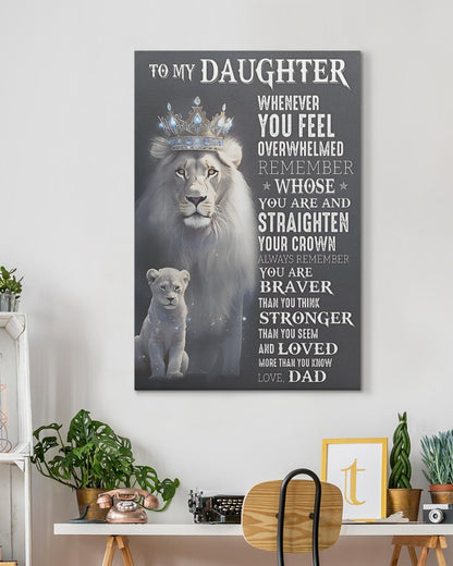 CANVAS FOR SON - BEST GIFT FROM DAD - NTTD00