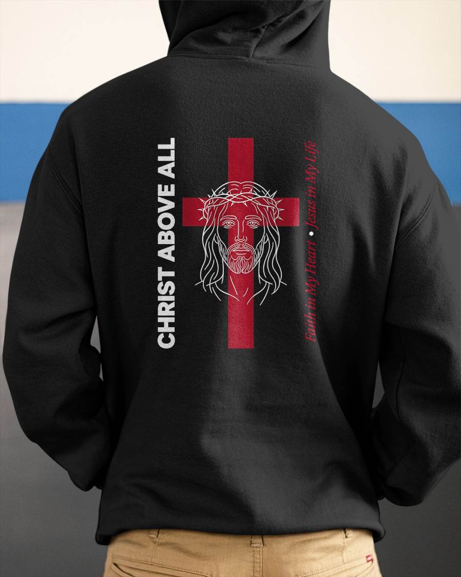 CHRIST ABOVE ALL - CHRISTIAN T-SHIRT - FOR MEN NTTD00 (SKU2608-129)