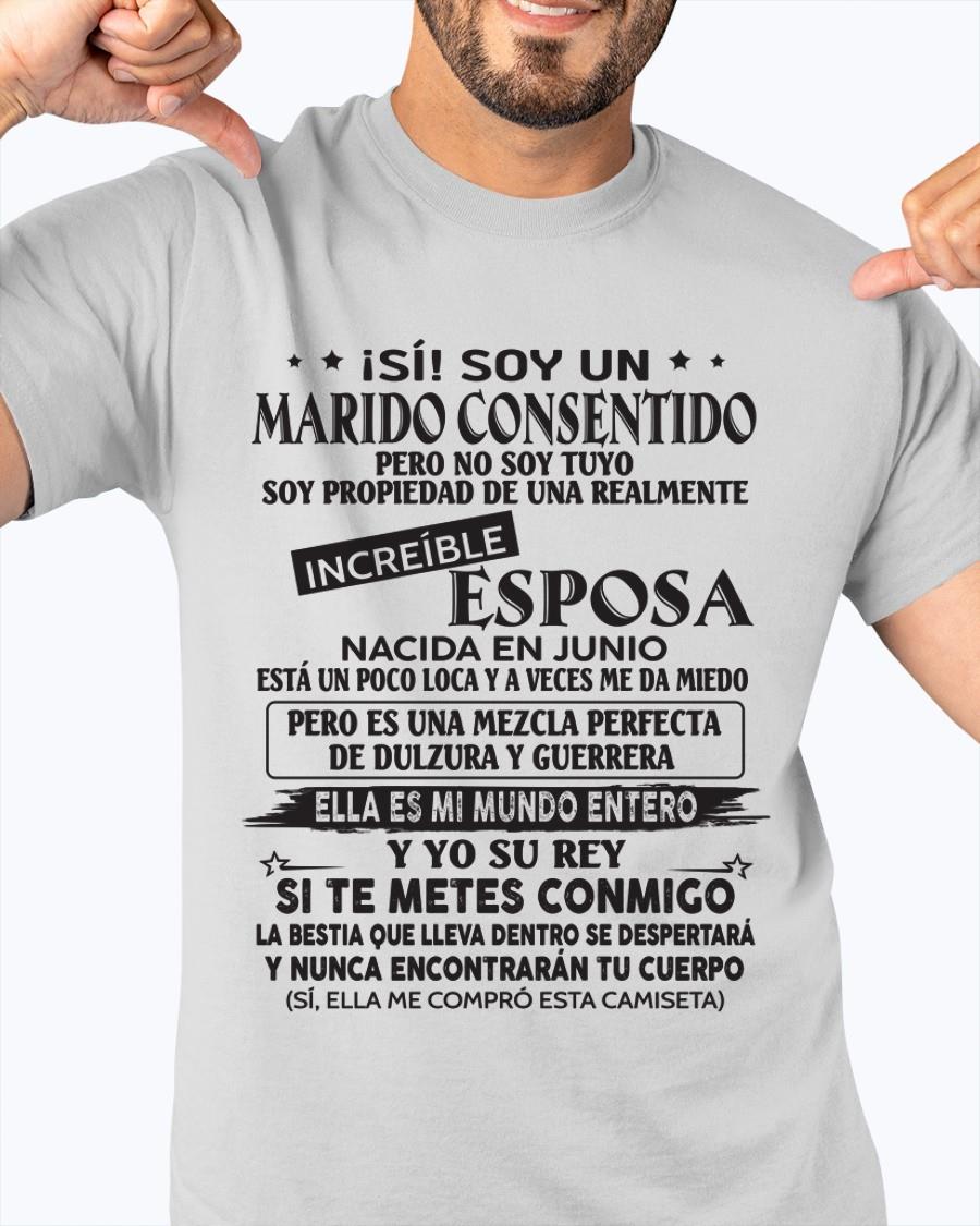 Junio - Esposa increíble nació en junio - Regalo especial para Marido - T06 (SKU05-105-06)